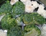A picture of step 1 of Gobhi Manchurian.
