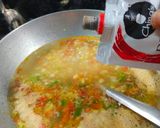 A picture of step 5 of Manchow Soup.
