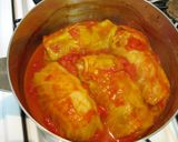 A picture of step 9 of Cabbage Rolls Simmered in Tomato Sauce.