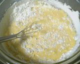 A picture of step 4 of Matcha Green Tea Marbled Chiffon Cake.