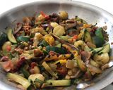 Foto del paso 5 de la receta: Calabacín Relleno de vegetales