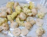 Steamed pomfret with sautéed vegetables recipe step 2 photo