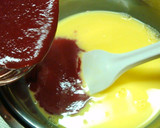 A picture of step 7 of Raspberry Bavarian Cream.