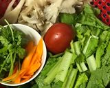 Hình bước làm 2 của món Pasta!!! Nui sốt rau củ