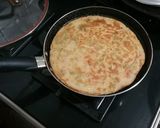 Une image de l'étape 7 de Crêpes salées aux légumes à la poêle.