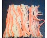 A picture of step 8 of Simple Daikon Radish & Crab Stick Salad.