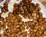 A picture of step 4 of Crispy Tofu Tacos with Pico de Gallo.
