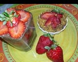 Une image de l'étape 3 de Tartare de fraises,cacahuètes biscuits.