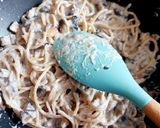 Pas rețetă Spaghete cremoase cu ciuperci și ierburi de Provence 4 fotografie