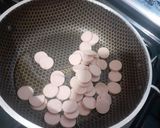 عکس مرحله 1 از دستور ساندویچ تن ماھی با سوسیس🍔🥪