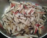 A picture of step 3 of Creamy pasta with eggplant.