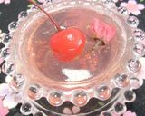 A picture of step 4 of For Cherry Blossom Viewing Bento Sakura Wine Jello.