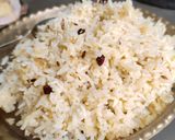 A picture of step 3 of Hing Jeera Rice.