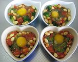 A picture of step 6 of Broccoli and Soy Bean Egg Cocotte.
