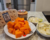 Foto del paso 1 de la receta: Crema de calabacín, calabaza y champiñones