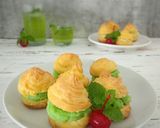 Foto langkah ke 7 dari resep Soes vla Pandan.