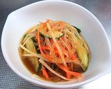 A picture of step 4 of Chinese-Flavored Ginger and Cellophane Noodles.
