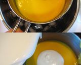 A picture of step 24 of Peach Bavarois Charlotte Cake.