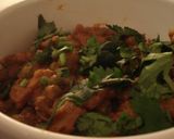 A picture of step 16 of Vegan Friendly Nuts and Mushroom Curry.