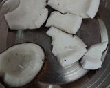 नारियल की खीर रेसिपी चरण 1 फोटो
