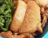 A picture of step 8 of Popular Easy Crunchy Teriyaki Nagaimo Yam and Pork Stir-fry.