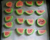 A picture of step 7 of Watermelon Icebox Cookies.