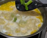 A picture of step 5 of 41. Simple Asparagus Corn Soup.