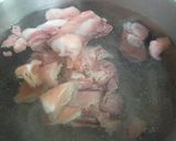 A picture of step 1 of Great With Eggs or Tofu: Simmered Beef Tendon and Daikon Radish.