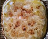 A picture of step 6 of Scalloped potatoes.