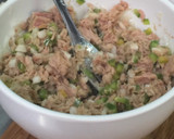 Foto del paso 9 de la receta: Pimientos de Piquillo y Fajitas rellenos de ensaladilla Batatas