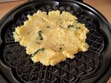 Sós gofri, maradék törtburgonyából (glutén- és tejmentes)