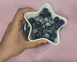 A picture of step 1 of Blueberry walnut smoothie bowl | #walnuttwists.