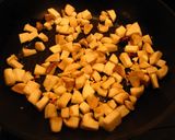 A picture of step 2 of Komatsuna and King Oyster Mushroom Aglio, Olio e Peperoncino.