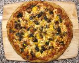 A picture of step 12 of Jerk Chicken Mango Pizza.