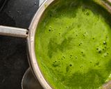 A picture of step 2 of Green juice.
