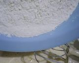 A picture of step 3 of Turkish Milk cake.