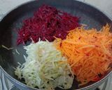 A picture of step 1 of Bottle Gourd, Carrot & Beetroot Halwa.
