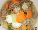 Foto langkah ke 3 dari resep Resep soup kimlo enak dan mudah untuk pemula.