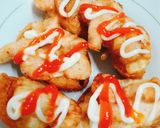Hình bước làm 2 của món Bánh mì chiên tép bạc