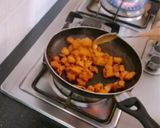 A picture of step 3 of Chicken Cheese Crispy sandwich Bites Recipe 😋.