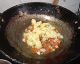 A picture of step 5 of Vrat wali thali.