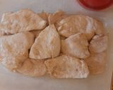 Sajtszószos csirkemell sütőben recept fázis 1 fotója