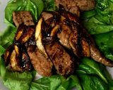 A picture of step 6 of My Sautèed Beef in wholegrain mustard & Caralmerized Onions😀.