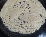 A picture of step 4 of Jowar dosa.