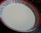 A picture of step 3 of Sohanjna alu matar(Indian horseradish with potato and peas).