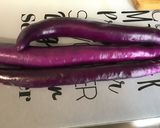 Une image de l'étape 1 de Aubergines chinoises au pesto rouge (à la plancha).