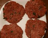 A picture of step 2 of Home made Burger.