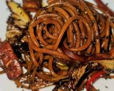Foto del paso 4 de la receta: Espagueti con salsa oriental