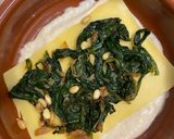 Foto del paso 6 de la receta Lasaña de espinacas con cebolla caramelizada en Airfryer