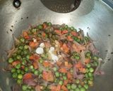 A picture of step 6 of Vegetable Biryani.